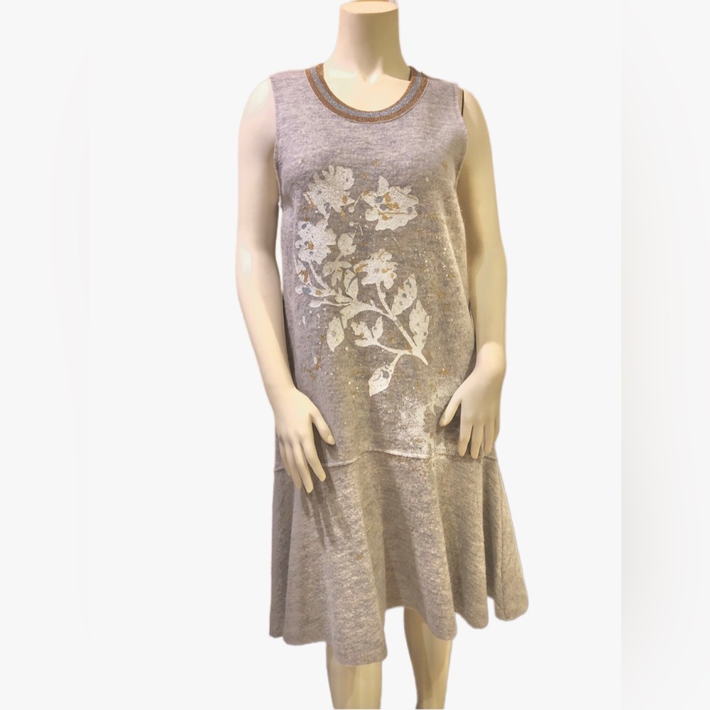 Anthropology Painted Drop Waist Dress Size XS + FREE SHIPPING